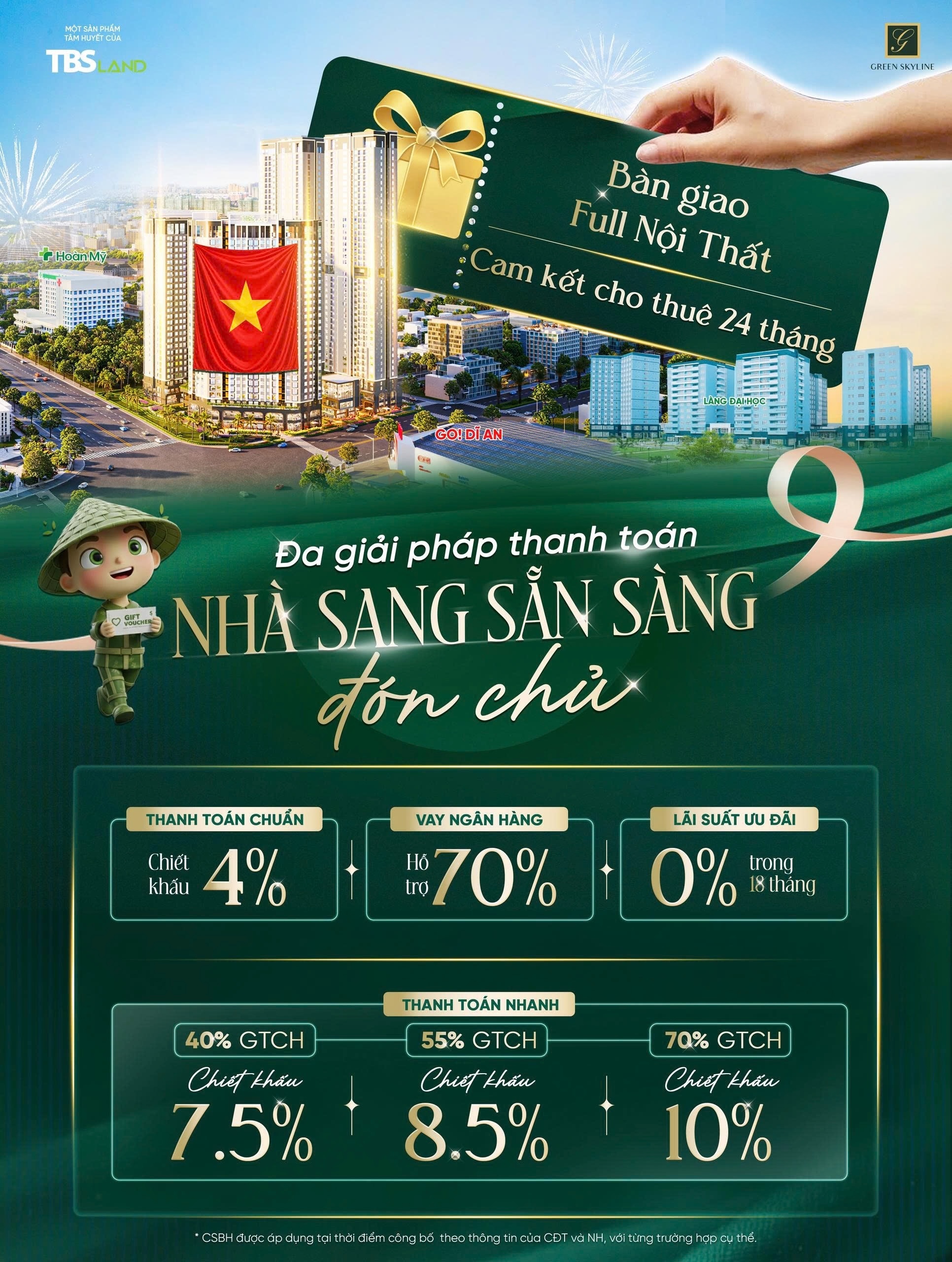Chính sách ưu đãi green skyline