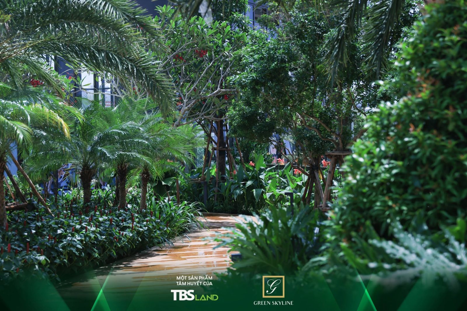Hình ảnh thực tế dự án Green Skyline tháng 9/2026